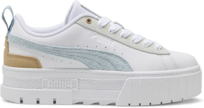 PUMA Mayze Mix Women’s Sneakers, White/Turquoise Surf 387468_12