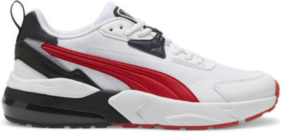 Women’s PUMA Vis2K Sneakers, White/For All Time Red/Black 392318_14