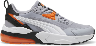 Men’s PUMA Vis2K Sneakers, Grey Fog/White/Rickie Orange Gray Fog,White,Rickie Orange 392318_16