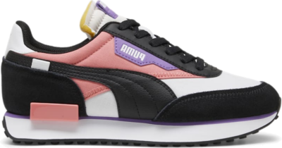 Women’s PUMA Future Rider Play On Sneakers, White/Passionfruit 393473_16