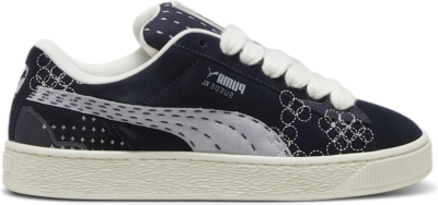 PUMA Suede Xl Skate Sneakers Unisex, Dark Blue New Navy,Vapor Gray 395777_01