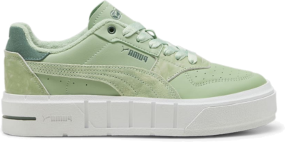 PUMA Cali Court ‘retreat Yourself’ Women’s Sneakers, Pure Green/White 396388_01