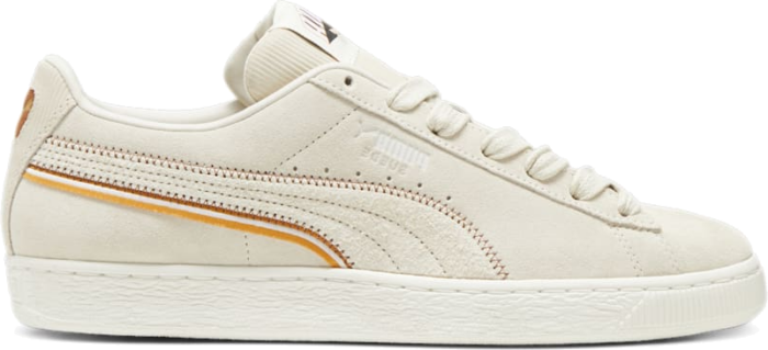 Women’s PUMA Suede For The Fanbase Sneakers, Alpine Snow/Warm White 397266_01