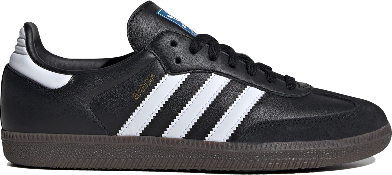 Adidas samba og store black white