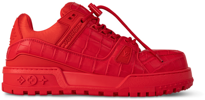 Louis Vuitton LV Trainer Maxi Sneaker Red 1ACN1M