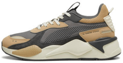 Men’s PUMA Rs-X Suede Sneakers, Cool Dark Grey/Prairie Tan Cool Dark Gray,Prairie Tan 391176_12