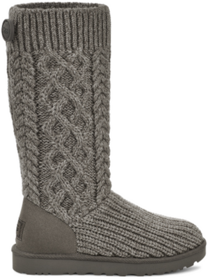 UGG Classic Cardi Cabled Knit Boot Grey (Women’s) 1146010-GREY