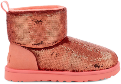 UGG Classic Mini Boot Mirror Ball Starfish Pink (Women’s) 1151291-SHPN