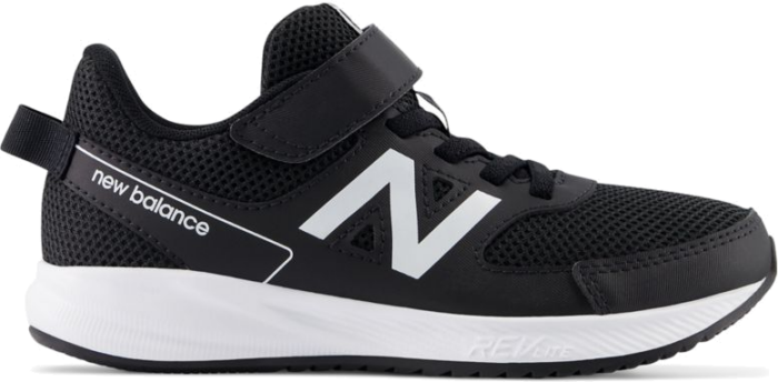 New Balance Kinderen 570v3 Bungee Lace with Top Strap Zwart YT570BW3