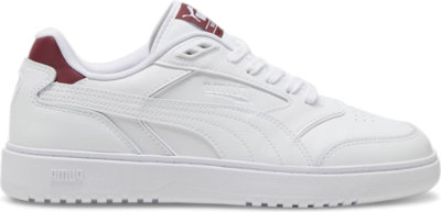Women’s PUMA Doublecourt Sneakers, White/Regal Red 393284_15