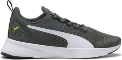 PUMA Flyer Runner Youth s, Mineral Grey/White/Black 192928_45