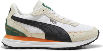 PUMA Road Rider Youth Sneakers, Warm White/Black 397290_01