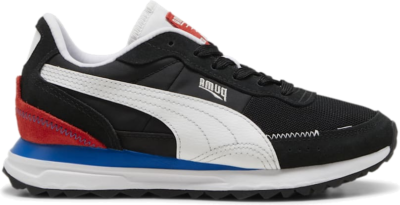 PUMA Road Rider Youth Sneakers, Black/White 397290_02