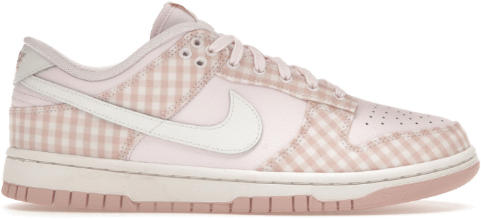 Nike Dunk Low Pearl Pink Gingham (Women’s) FB9881-600