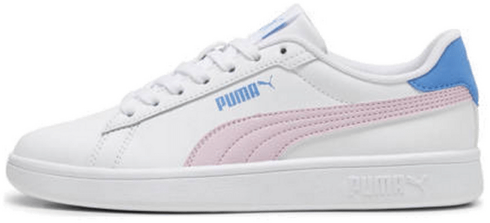 PUMA Smash 3.0 Leather Sneakers Youth, White/Grape Mist/Blue Skies White,Grape Mist,Blue Skies 392031_13