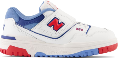 New Balance Kinderen 550 Bungee Lace with Top Strap Blauw PHB550CH