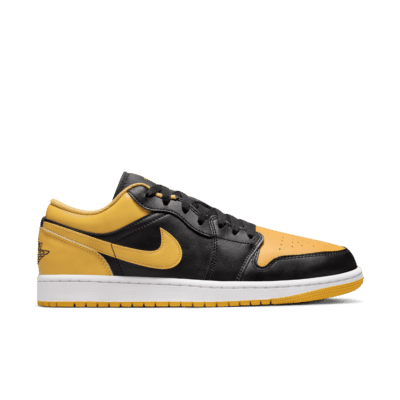 Nike Air Jordan 1 Low Black Yellow Ochre 553558-072 553558-072