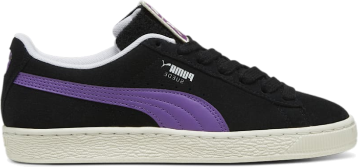 Women’s PUMA Suede Patch Sneakers, Black/Ultraviolet Black,Ultraviolet 395388_02 beschikbaar in jouw maat
