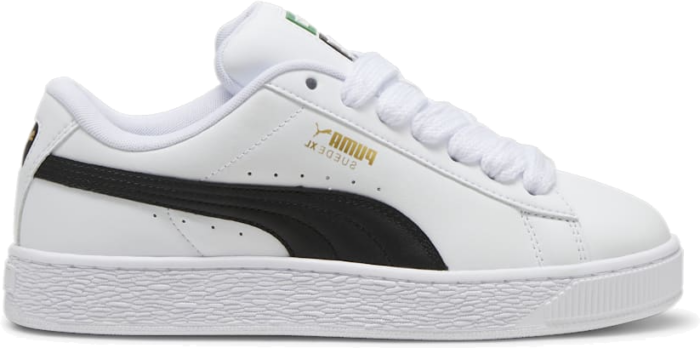 Women’s PUMA Suede Xl Leather Sneakers Unisex, White/Black 397255_02