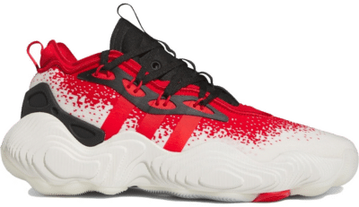 adidas Trae Young 3 Off White Vivid Red Black IE2704