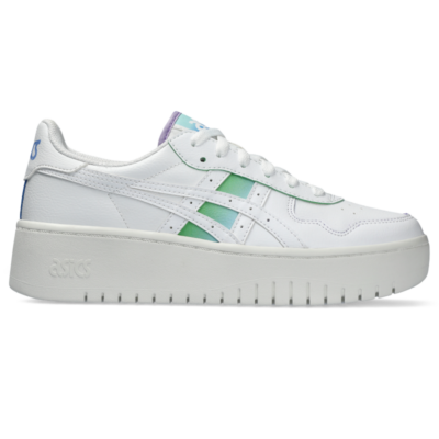 Asics Japan S Platform Sneakers Dames wit – groen – blauw 1202A479-100