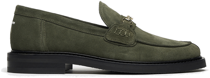 Filling Pieces Loafer Suede Green Green 44222791926