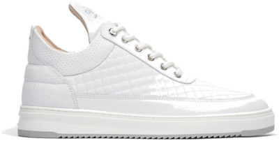 Filling Pieces Low Top Quilted White White 10100151901