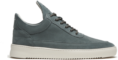 Filling Pieces Low Top Suede Organic Sage green 10120102090