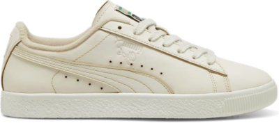 Women’s PUMA Clyde Coffee Sneakers, White/Coffee/Coffee White,Coffee,Coffee 397240_01