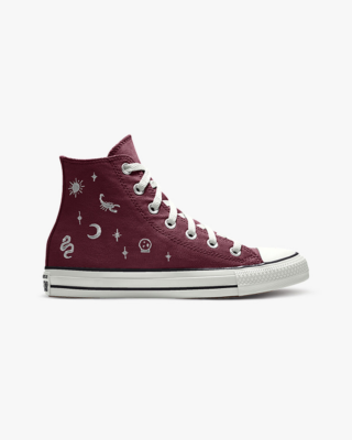 Converse Custom Chuck Taylor All Star Embroidery By You Red 163038CHO23_deepbordeaux_celestial_G