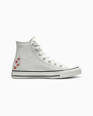 Converse Custom Chuck Taylor All Star Embroidery By You  163038CSP24_white_hearts_V