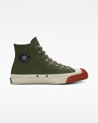 Converse Custom Chuck 70 Bosey Boot By You Green 168161CFA23_utilitygreen_F