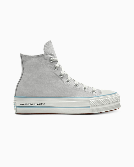 Converse Custom Chuck Taylor All Star Lift Platform Canvas By You  171209CSP24_fossilized_NY
