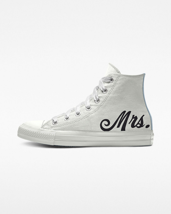 Converse Custom Chuck Taylor All Star Wedding By You White 171213CSP21_whitemrs
