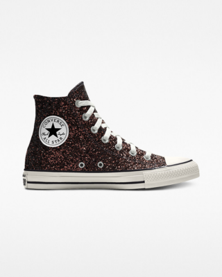 Converse Custom Chuck Taylor All Star Glitter By You Brown 173144CHO23_brown