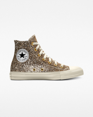 Converse Custom Chuck Taylor All Star Glitter By You Gold 173144CHO23_gold
