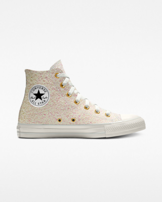 Converse Custom Chuck Taylor All Star Glitter By You White 173144CHO23_white