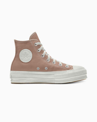 Converse Custom Chuck Taylor All Star Lift Platform Leather By You  173157CSP24_white_P