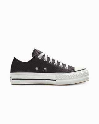Converse Custom Chuck Taylor All Star Lift Platform Leather By You  173159CSP24_black_P