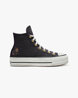 Converse Custom Chuck Taylor All Star Lift Platform Embroidery By You  A03766CHO23_black_rose_GR