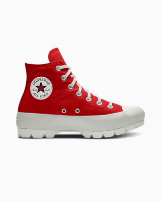 Converse Custom Chuck Taylor All Star Lugged Platform By You Red A06686CSP24_conversered_V