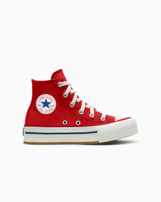 Converse Custom Chuck Taylor All Star EVA Lift Platform By You Red A09654CSP24_conversered_COC