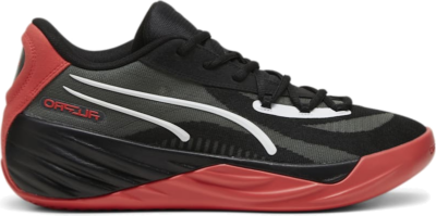 Women’s PUMA All-Pro Nitro Basketball Shoe Sneakers, Black/Active Red 379079_08