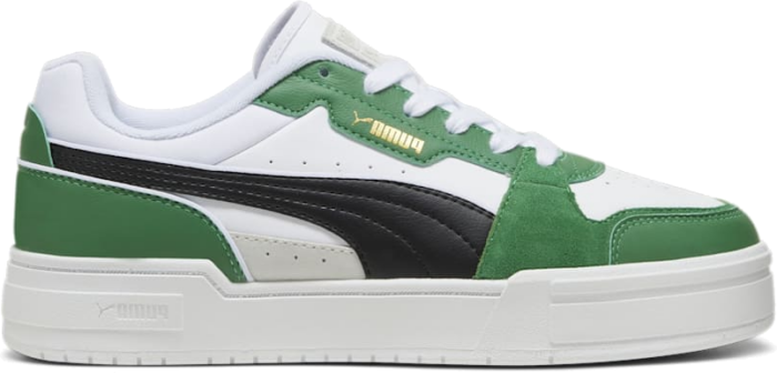 Women’s PUMA Ca Pro Lux III Sneakers, White/Archive Green/Black White,Archive Green,Black 395203_11