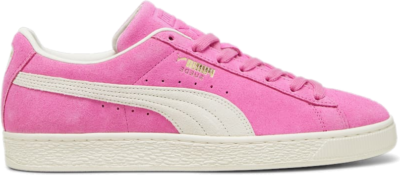 Men’s PUMA Suede Neon Sneakers, Poison Pink/Frosted Ivory 396507_01