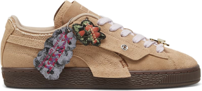 PUMA x x-Girl Suede Sneakers, Dusty Tan/Toasted Almond Dusty Tan,Toasted Almond 396251_02
