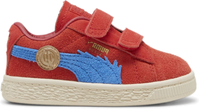 PUMA x One Piece Suede Toddler Sneakers, For All Time Red/Ultra Blue 396651_01