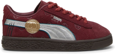 PUMA x One Piece Suede Red-Haired Shanks Sneakers Kids, Regal Red/Silver Regal Red,Silver 396717_01