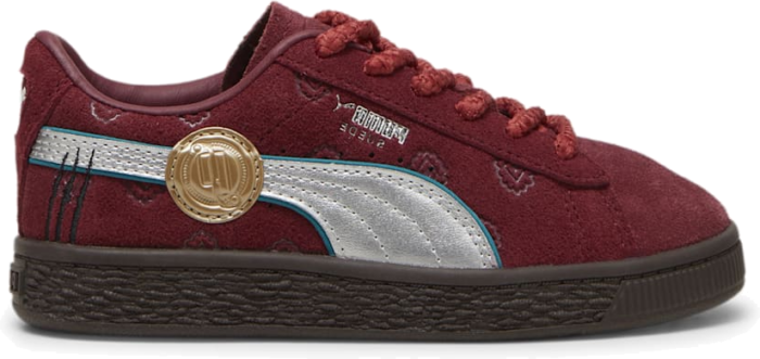 PUMA x One Piece Suede Red-Haired Shanks Sneakers Kids, Regal Red/Silver Regal Red,Silver 396717_01