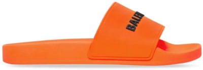 Balenciaga Logo Slide Fluo Orange 565826W1S82/565826W1S827010